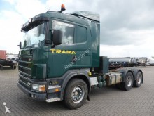 Scania R144.460 MANUAL, FULL STEEL tractor unit