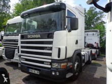 Scania 124 420 NA PD MANUAL Z POŁOWKAMI KLIMA RETARDER 100% ORYGINAŁ tractor unit