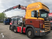 trattore Scania 164-480 6X2 HMF 22TON METER 5X