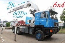 MAN 26.422 - 6x4 + FASSI F600.25 (60Tm) CRANE - STEE tractor unit