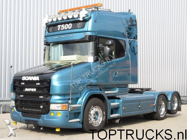 Used Scania tractor unit T500 V8 TORPEDO 6X2 MANUAL ...