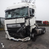 damaged tractor unit
