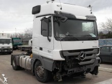 damaged hazardous materials / ADR tractor unit