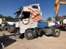 damaged tractor unit
