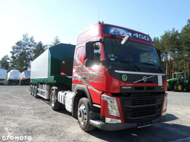 Zobaczyć zdjęcia Zestaw drogowy Volvo - 450 STANDARD EURO 6 6300kg + FAYMONVILLE DO SZKŁA PŁYT + semi-remorque transport de verre