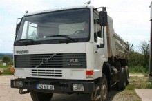 Volvo three-way side tipper truck