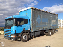 camión lona corredera (tautliner) caja abierta entoldada usado