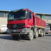 camion ribaltabile trilaterale Mercedes