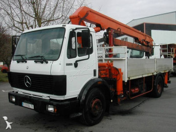 Mercedes flatbed truck