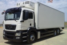 camion frigo monotemperatura MAN