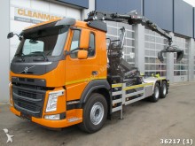 camión Volvo FM 410 6x4 Hiab 19 ton/meter Kran