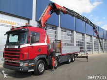 camión Scania R 124.470 8x4 etade Fassi 80 ton/mete Kan +