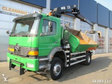 camion Mercedes AK 1823 4x4 HMF 12 ton/meter Kran