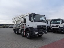 camion béton malaxeur + pompe Mercedes
