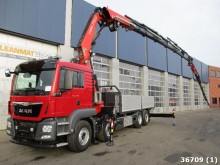 camion MAN TGS 35.440 8x2 Euro 6 Fassi 80 ton/meter +Jib, U