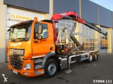 camion DAF CF FAN 410 Euro 6 HMF 21 t/m Kran + AE kraanweeg