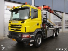 camión Scania G 400 6x6 Euro 5 Palfiner 18 ton/meter Kran