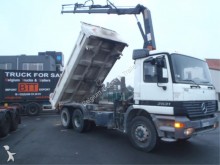 camion Mercedes 2631 kipper kraan
