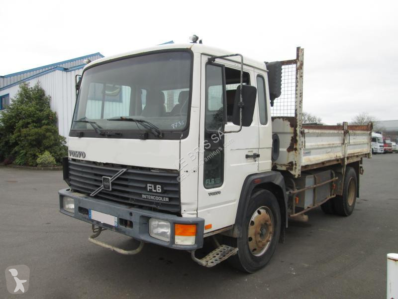 Camião basculante usado Volvo FL6 615 Gasóleo - Anúncio n ...