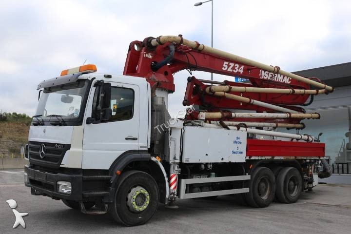 Camion pompe à béton, 60 annonces de camion pompe à béton d'occasion en