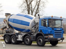 camion béton malaxeur + pompe occasion