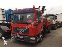 MAN three-way side tipper truck