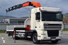 ciężarówka DAF XF 95.430 * Pritsche 6,30 m + KRAN Top Zustand!