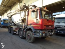 camion calcestruzzo betoniera mescolatore + pompa Iveco