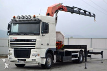 DAF XF 95.430 * Pritsche 6,50 m + KRAN Top Zustand! truck