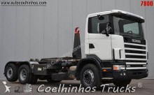 camión portacontenedores Scania