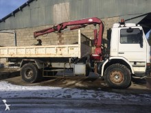 Scania three-way side tipper truck