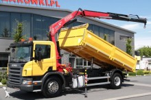 camión volquete trilateral Scania