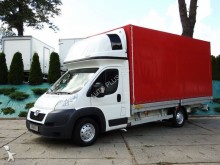 camion Peugeot BOXER SKRZYNIA PLANDEKA FIRANA 8 EUROPALET KLIMA WEBASTO