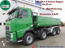 camion Volvo FH13 430 8x4 Meiller Deutscher LKW Blattfederung