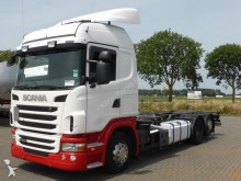 camión portacontenedores Scania