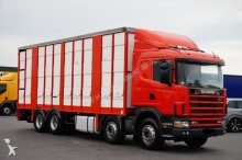 camion Scania 124.360 / 8 X 4 / DO PRZEWOZU ZWIERZĄT / 3 POZIOMY