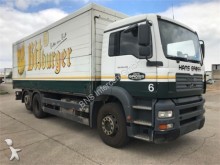 camión furgón transporte de bebidas MAN