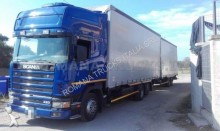 camión Scania L 124 420cv centina e teo motrice + rimorchio