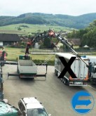 camion Scania R124 GB 8x4 Brücke mit LADEKRAN