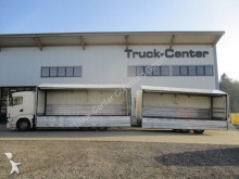 camión caja abierta transporte de bebidas Scania
