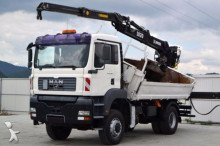 MAN flatbed truck