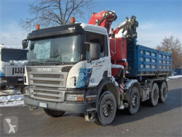 camion Scania P420 CON GRU FASSI