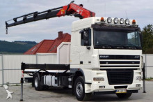 DAF XF 95.430 * Pritsche 6,50 m + KRAN Top Zustand! truck