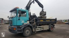 MAN three-way side tipper truck