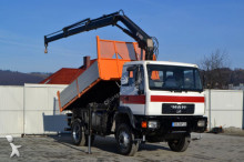 MAN flatbed truck