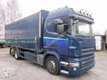 Scania beverage delivery box truck
