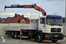 camion MAN FE 360A Pritsche 8,20 m + KRAN * 6x2!