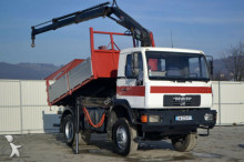 MAN flatbed truck