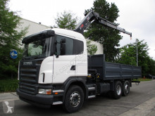 ciężarówka platforma Scania