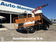 Scania three-way side tipper truck